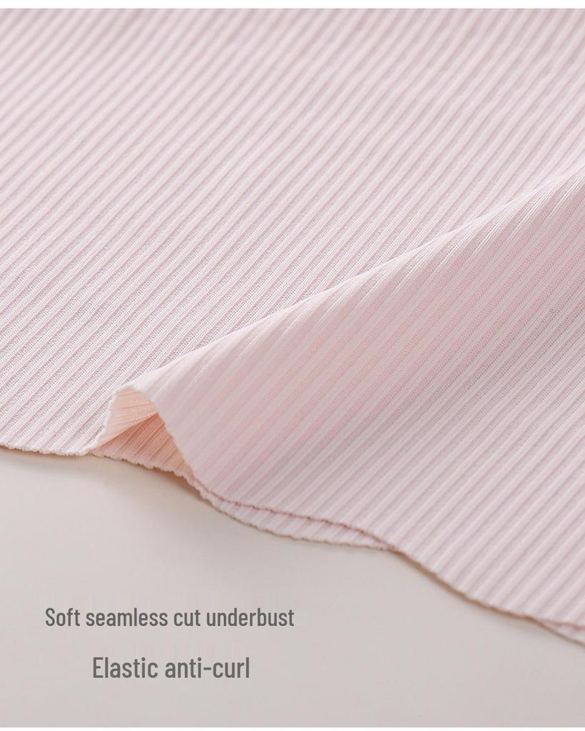Breathable Seamless Training Bras for Girls Aged 9-16, Long Vest Style to Prevent Show Through