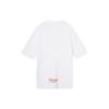 Jordan Alphabet Pattern Crew Neck Short Sleeve T-Shirt Men Tops White DV9727-100