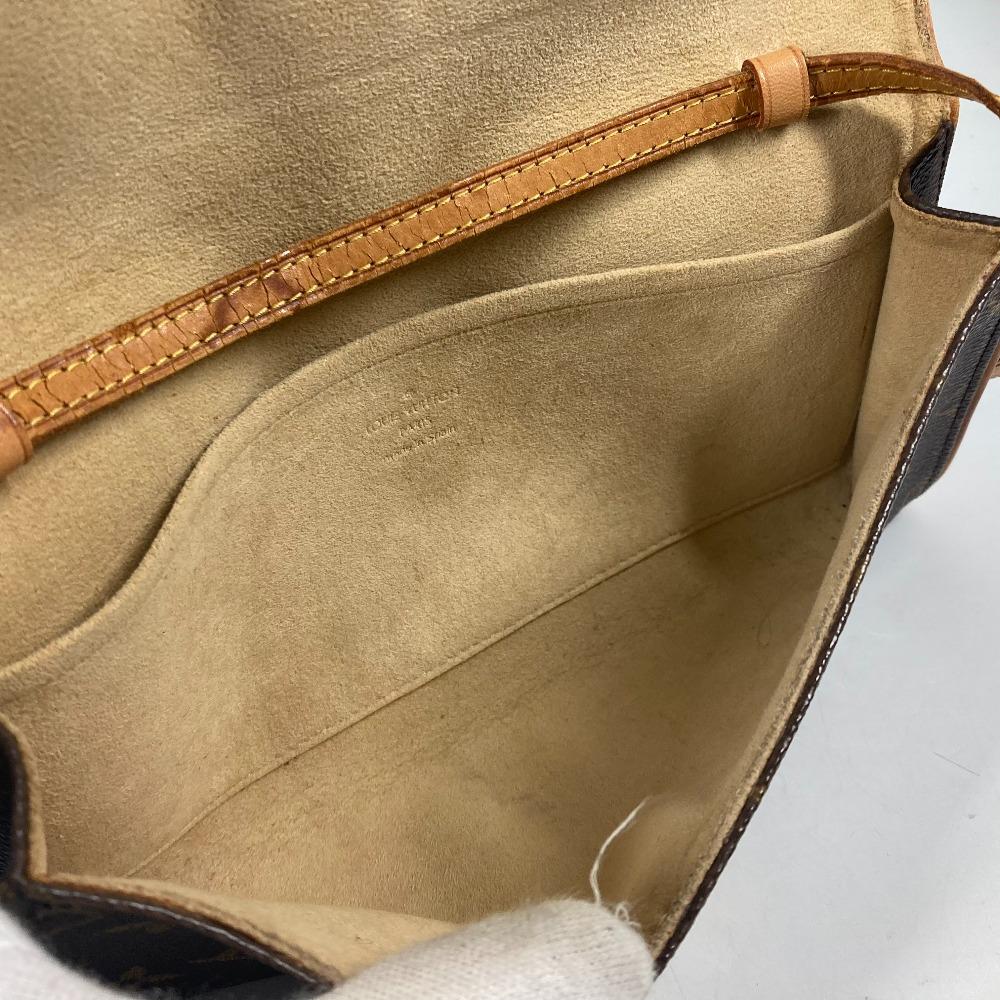 Louis Vuitton M51852 Monogram Pochette Twin GM Pochette 2WAY Clutch Shoulder Bag