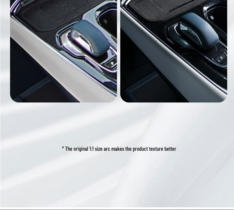 Zeekr 009 Alcantara Suede Wireless Charging Cover - Car Decoration & Protection Accessories