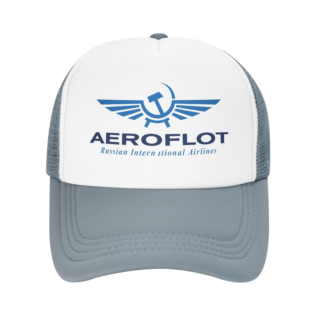 Aeroflot Aviation Russe Pilote Aerospace Casual Sun Hats For Female Male Spring Outdoor Sport Baseball Cap Fitted Retro Hats