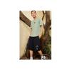 Li-Ning High Exam Series Cartoon Print Crew Neck Casual T-Shirt Men Tops Desert-Green AHSS367-5