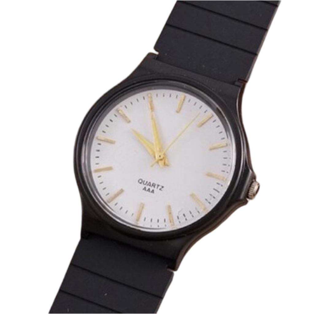 Vanntett lysende løpevekkerklokke for menn