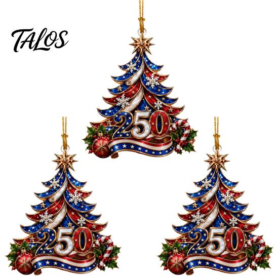 Festive Party Decor Christmas Acrylic Hanging Ornament, Glowing Tree for Window Eye Catching Ornament Wall, Holiday Decoration, Indoor Outdoor