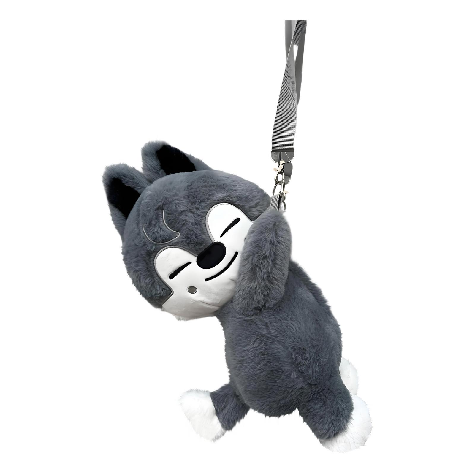 Плюшевый - Рюкзак, Сумка через плечо с куклой/фигуркой One Size