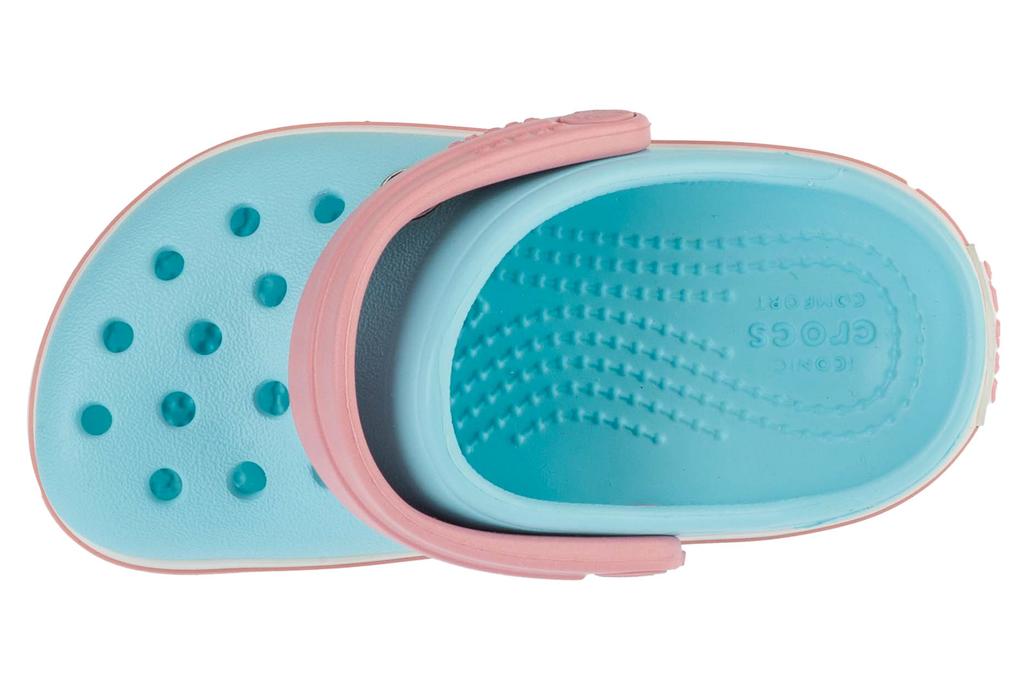 Crocs Claquettes Crocband Clog K, bleu pour garçon