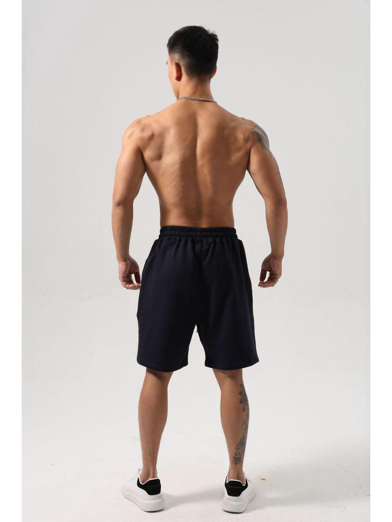 Men's Cotton Loose Fit Sports Shorts