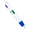 1pcs 4-Color Carabiner Buckle Pen Plastic Pocket Pen Portable Neutral Pen  School Office