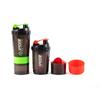 500ml Protein Powder Shaker Bottle Sports Water Cup Portable High Capacity Drinking Container with Powder Case Plastic Blender