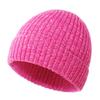 OEM/ODM Children's Soft Stretch Mini Knitted Hat 100% Acrylic Candy Solid Color Baby Warm Travel Pullover Beanie for Boys Girls
