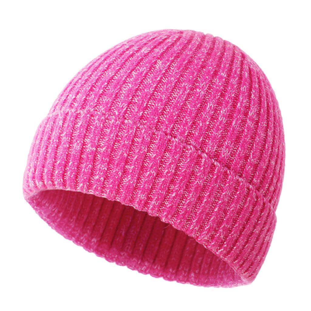 OEM/ODM Children's Soft Stretch Mini Knitted Hat 100% Acrylic Candy Solid Color Baby Warm Travel Pullover Beanie for Boys Girls
