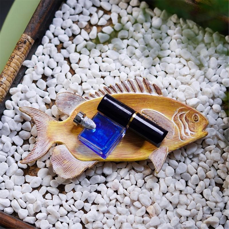 Fashionable Jewelry Sorting Tray Household Accessories Organizer Stylish Fish Shaped Accessory Holder for Home Use