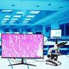 Trinocular Microscope Compound Monocular Microscope 40X 1600X Brightfield Double Layer