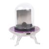 UFOS Weather Clock WiFi Synced Nixies Tube Digital Alarm Clock with IPS Screen Time Bitcoins/Stock/Forex/Gold Tickers