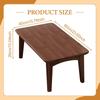 Low Tea Table Tatami Floor Table Living Room Portable Furniture Indoor Bedside Balcony Bedroom Laptop Desk Multipurpose Decor
