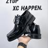 2025 New British Soft Surface Business Platform Fashion Casual Youth Trendy Leather Shoes 980422-780422-A