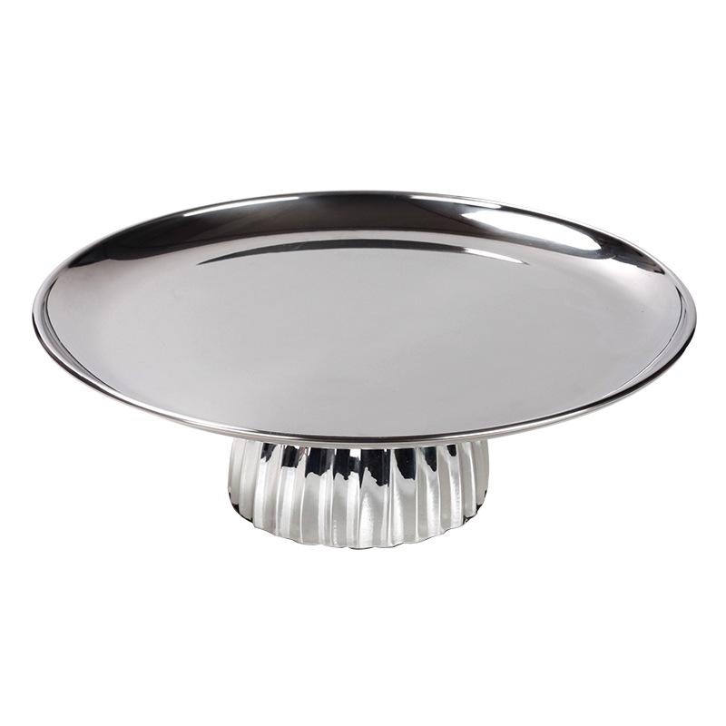 Modern Geometric High-Footed Fruit Bowl for Home or Office