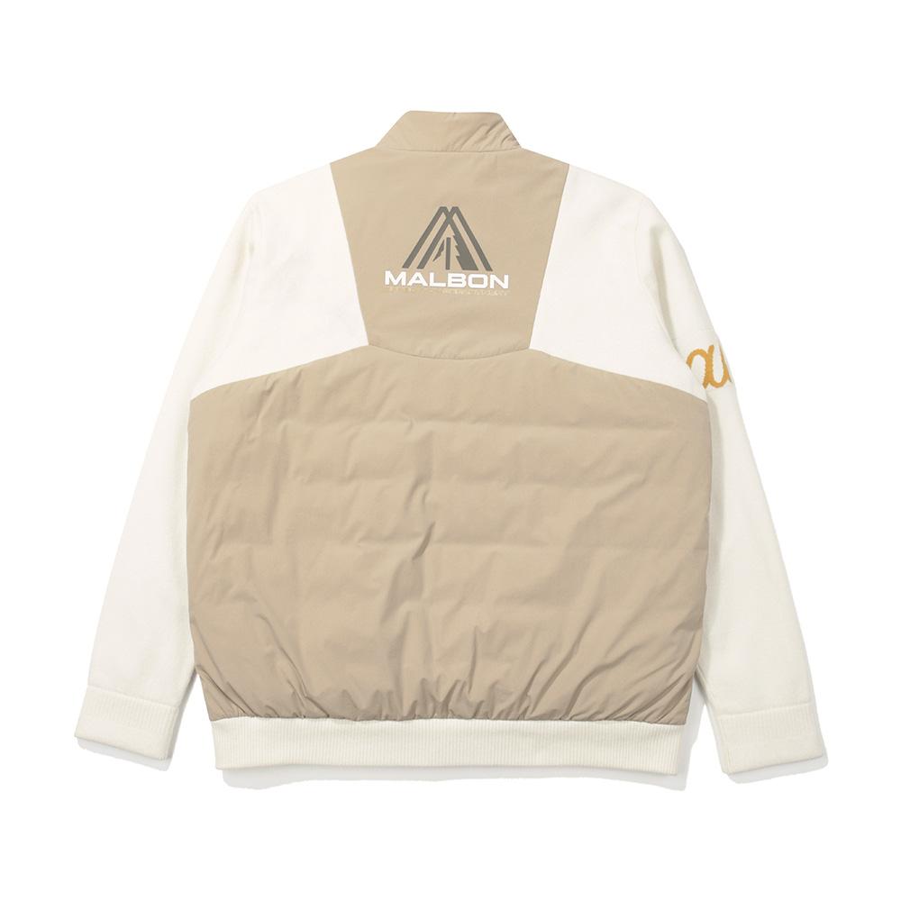 Malbon Golf M Tech Hybrid Sweater Jacket Beige (Man)