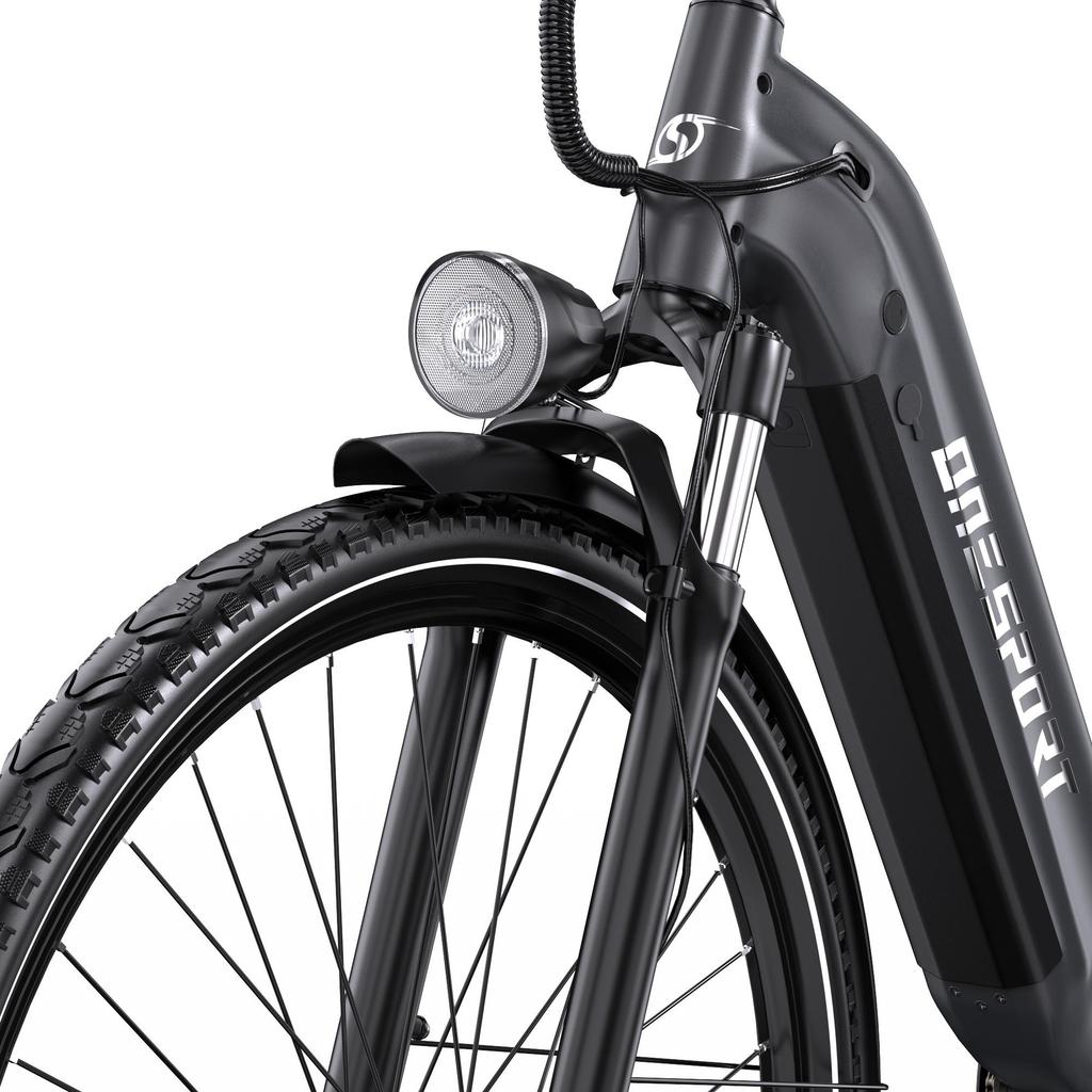 Onesport OT05 Pro Urban Commuting Electric Bicycle With Seat 250W 36V22.5Ah Battery Outdoor Riding E-Bike 28 Inch Tires Multi-Terrain Electric Bike