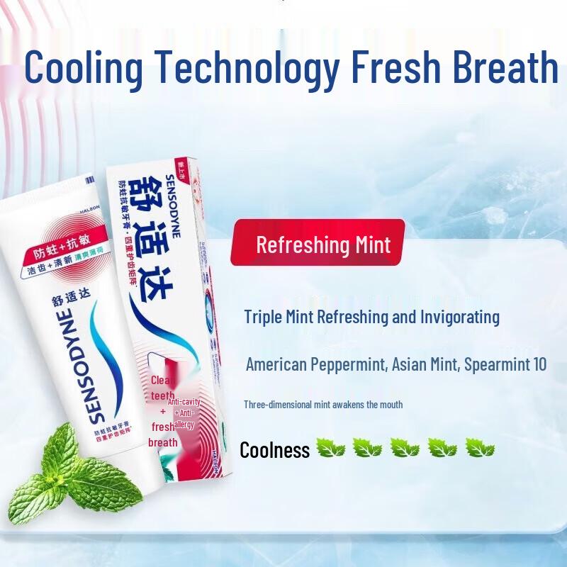 Sensodyne Anti-Cavity & Sensitivity Relief Toothpaste