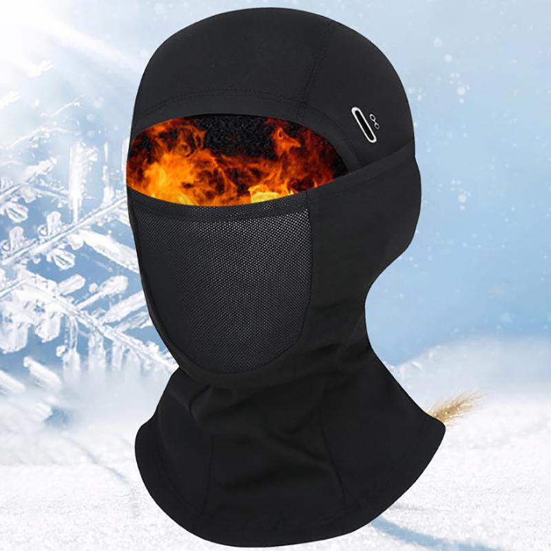 Gesichtsmaske Warm Winter Schal Sturmhaube Helmfutter Angeln Skifahren Wandern Fahrradmaske Winddicht Atmungsaktiv Kopfbedeckung