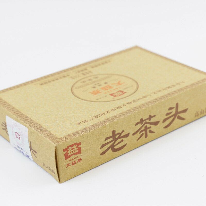 Lao Cha Tou * 2012 Menghai Dayi Lao Cha Tou Tea Pu-erh Shu Ripe Puer Brick 250g