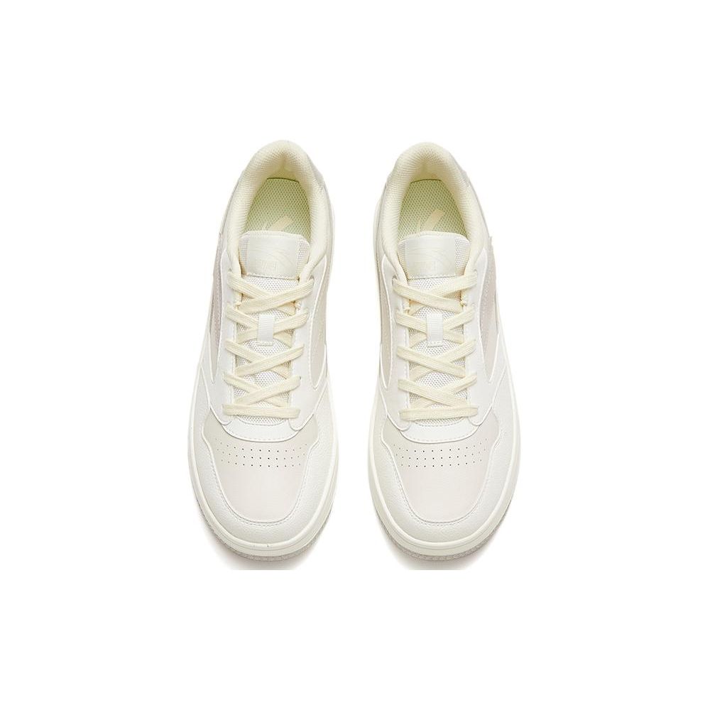 Anta Life Series Zero Feel Non-Slip Shock Absorbing Durable Low-Top Sneakers Men Sneakers Gray White 912318060-2