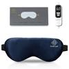 SONICER USB Electric Heated Eye Mask of Pure Silk Ultimate with LED Digital Remote Adjustable Restful No Light Perfect for Business Birthday Gift