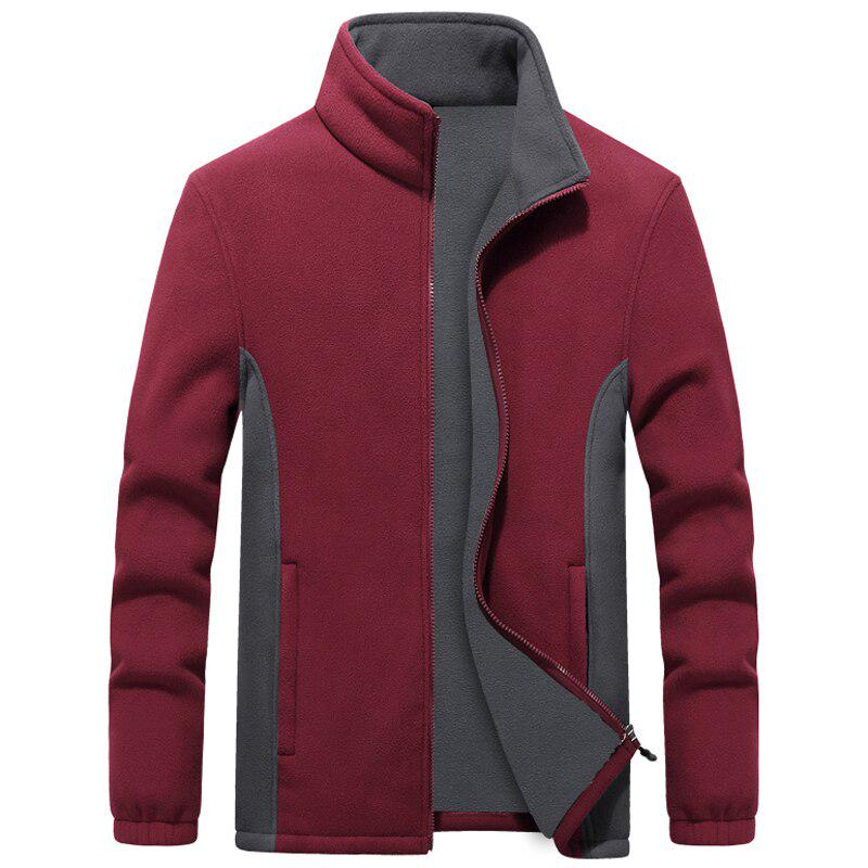 Mens Plus Size Softshell Giacche in pile Uomo Felpe calde Cappotti termici Giacca a vento Abbigliamento sportivo Marchio di abbigliamento 7XL 8XL 9XL