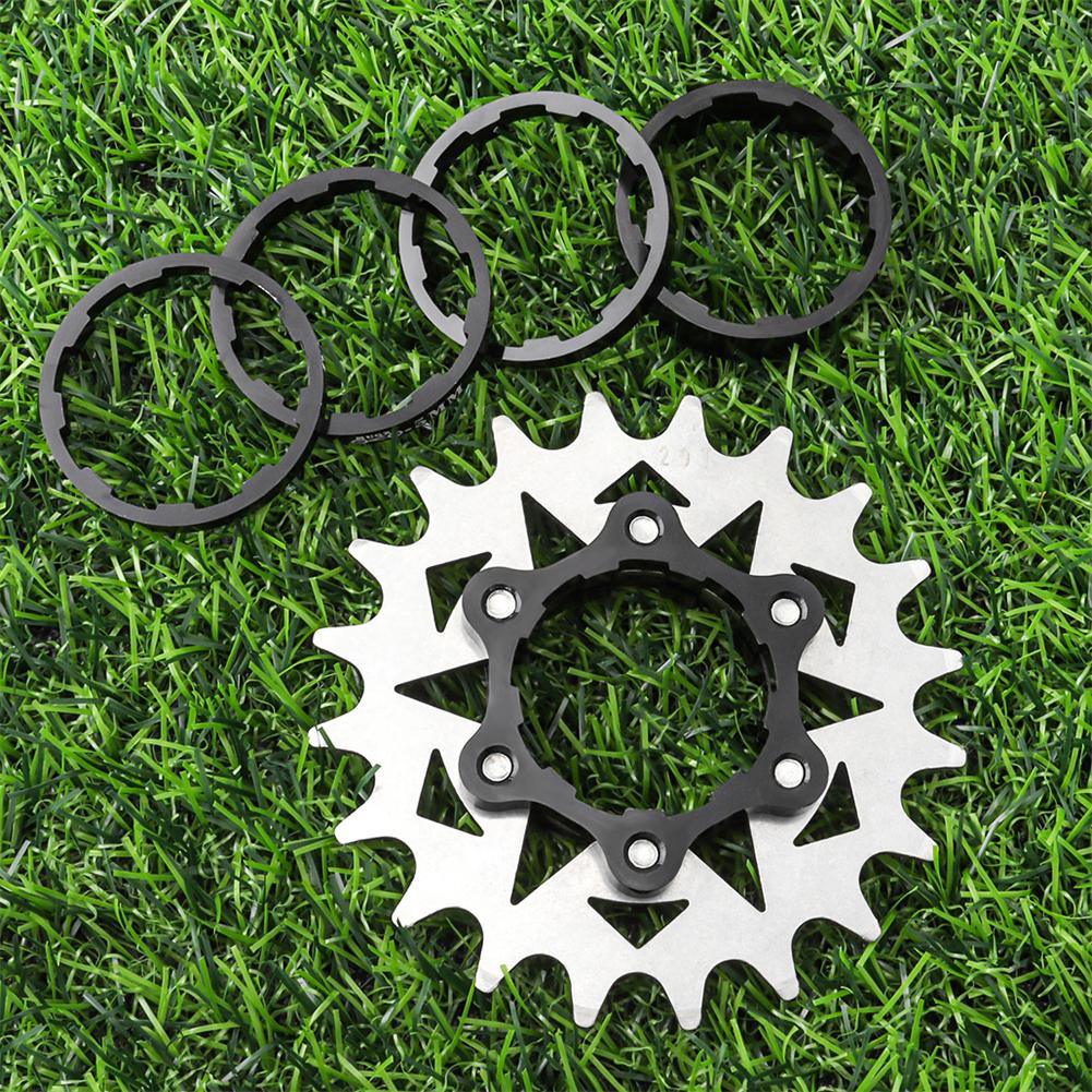 MTB Bicycle Cassette Freewheel Single Speed Metal Mountain Bike Flywheel Sprocket Conversion Cycling Accessories