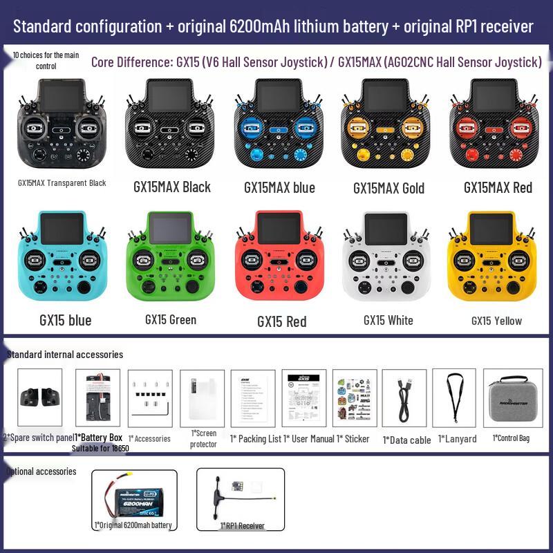 RadioMaster GX15 FPV Drone Remote Controller