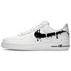 Air Force 1 Ink Shadows Flowing Slip Resistant Low Top Skateboard Shoes Unisex White Black CW2288-111(TEAM786- )