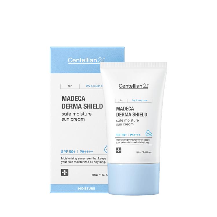 

[Scheduled for restock in March] Madeca Derma Shield Safe Moisturizing Sun Cream 50ml
