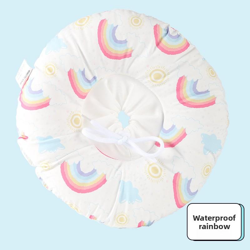 White Circle Cat Cotton Neck CoverUniversal Anti-scratch Cat and Dog Collar Protective Ring Beauty Cover Shame Ring