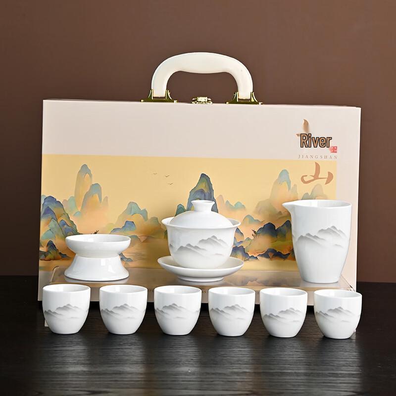 

Китайский керамический чайный набор для кунг-фу