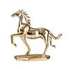 Creative Golden Horse Desktop Decoration Resin Crafts Simulated Animal Sculpture Lucky Horse Decorative Figurines Home Decoratio