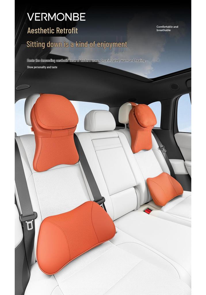 Baojun Car Neck Pillow & Lumbar Support for Yueye, 510, RS3, KiWiEV, Lechi, RC5