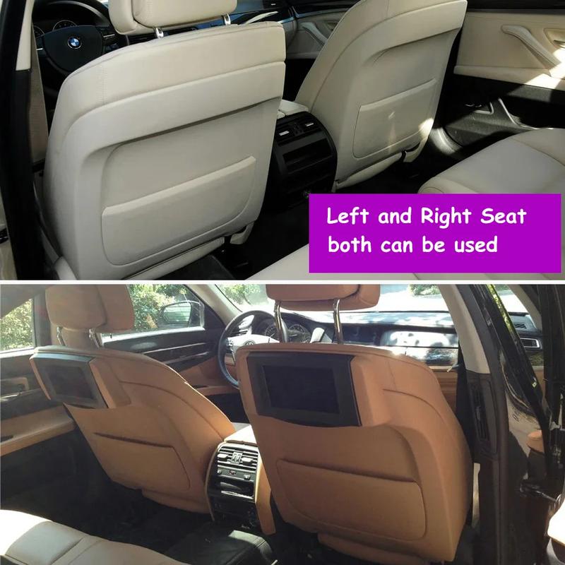 F10 F11 F01 F02 F07 Auto-Rücksitzlehnen-Verkleidung Leder Rückenlehnen-Stauraumtaschen-Abdeckung für BMW 5 7 GT Serie 2008-2013 5210 9173 668