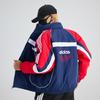 Men's 2025 Clover Embroidery Thick Winter Baseball Jacket