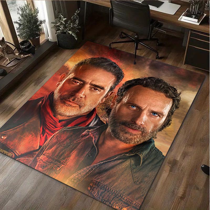 The Walking Dead  Rug - Home carpet Office Decorative Carpet For Living Room Bedroom Door Mat Floor Rug Computer Chair Area Rug