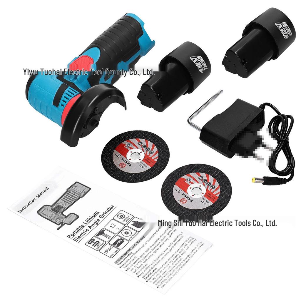Lithium Battery Brushless Angle Grinder & Cutting Machine with Pistol Grip