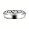 Stainless Steel Mosquito Coil Tray Anti-scalding Mosquito Coil Box Safe Aromatherapy Tray  Camping