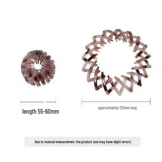 Korean Hair Bun Maker - Styling Ponytail Holder Claw Clip