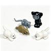 MOC Animali Blocchi da Costruzione Zoo della Foresta Tigre dai Denti a Sciabola Orso Alce Elefante Aquila Squalo Scimmia Leone Giocattolo Mini Mattoncino Regalo per Bambino S09