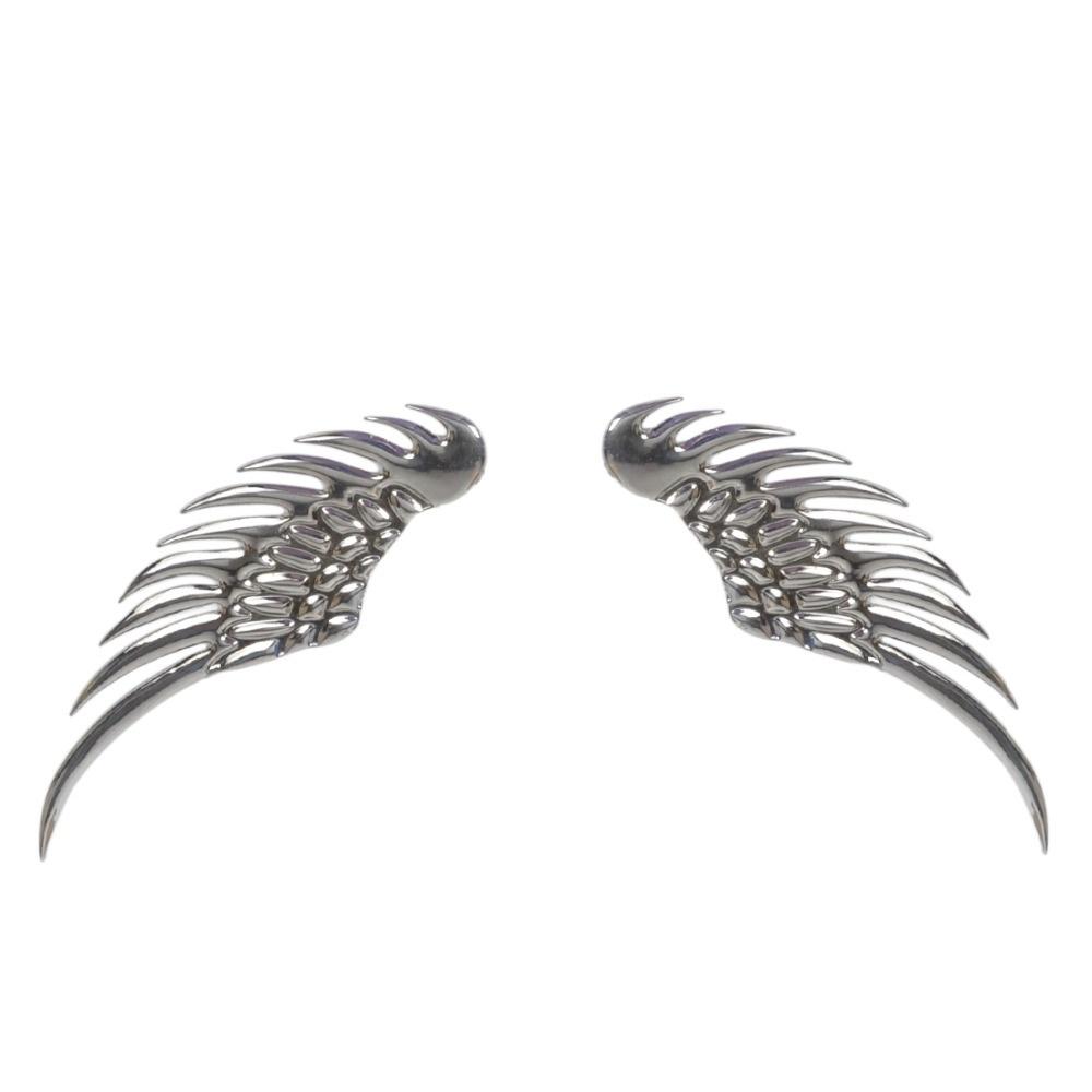 Deselen Angel Wings Charm for Car & Motorcycle Bronze 3D Metal Emblem Sticker Decor Deselen Angel Wings Charm for Car & Motorcycle Bronze 3D Metal Emblem Sticker Decor