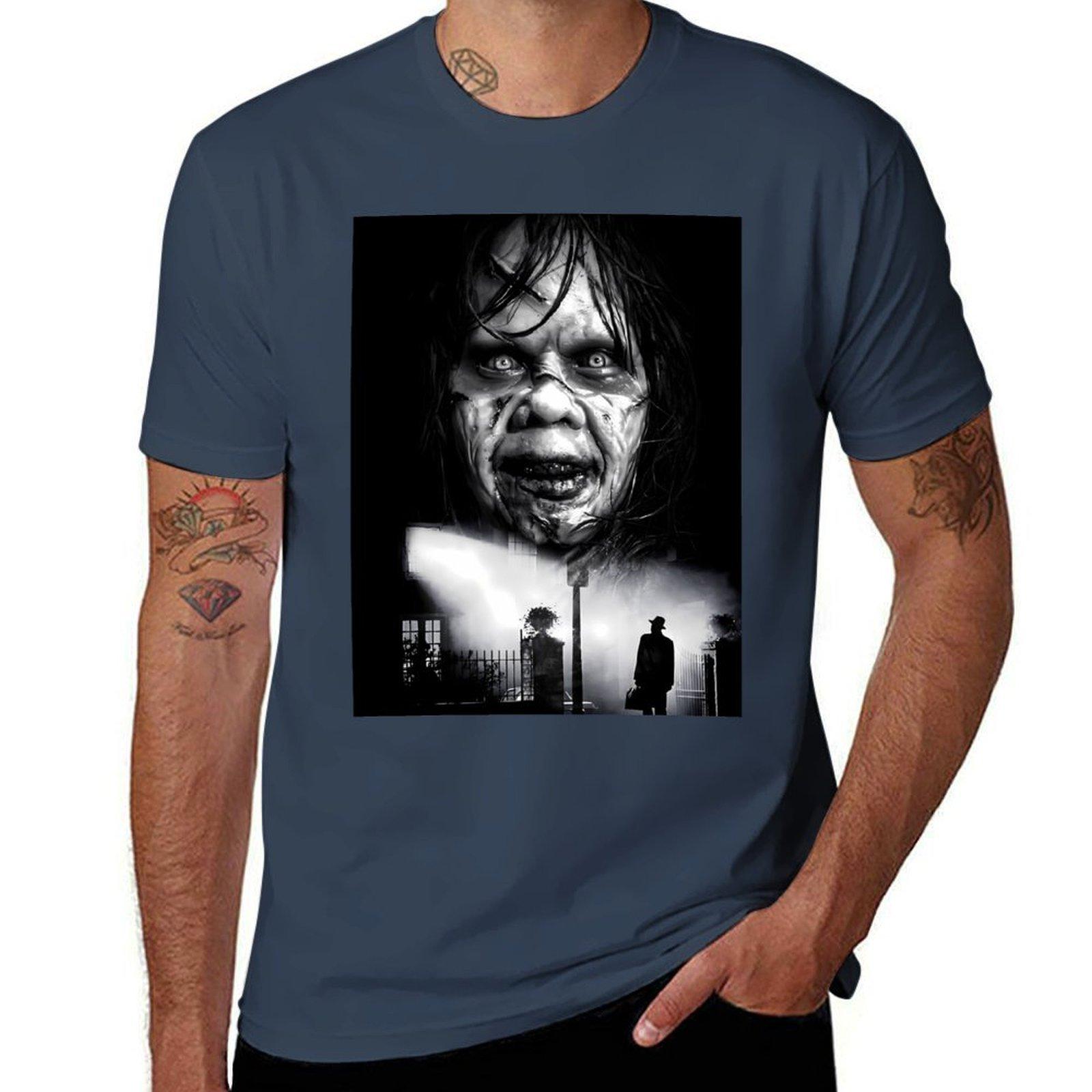 The Exorcist Tshirt Casual Trendy Short Sleeve Tshirt S