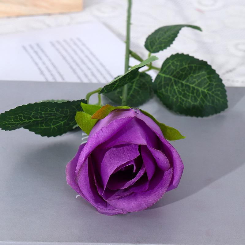 Artificial Rose Flowers Table Decoration, Fake Flower, Silk Flowers For Home Room Decor Wedding Decoration DIY