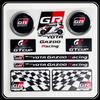 Car Stickers Styling Vinyl Graphics Stripes Car Door Front File Visor Window Decoration For Toyota sport GR Sport GT RAV4 Prius XM9