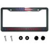 Smooffly Personalise Tennessee State Flag License Plate Frames Flag Universal Aluminum Accessories Cars Decor With 2 Holes And Screws Fits Standard