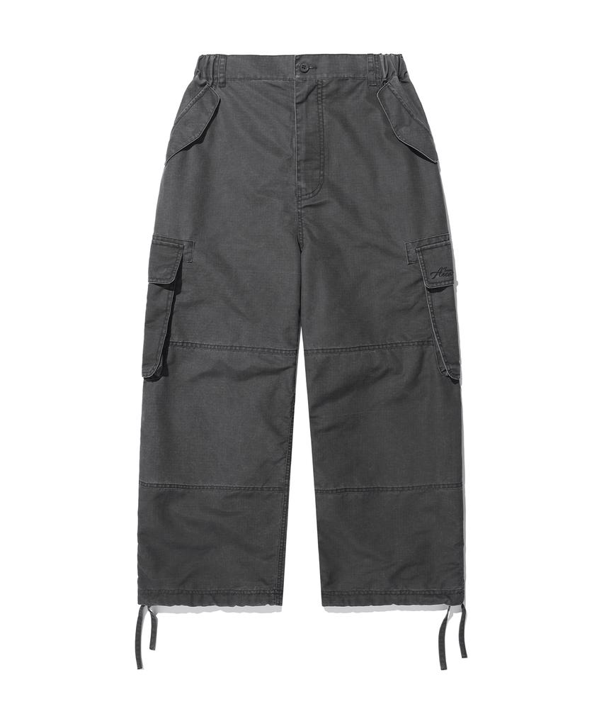 AECA Ripstop Washing Cargo Pants-Charcoal